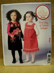 120 MCCALLS ELLIE MAE 1ST DAY OF SCHOOL JUMPER PATTERN UNCUT 1-4T